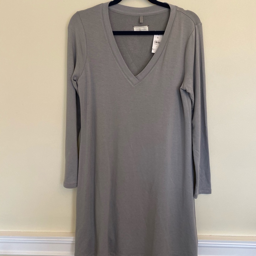 Lou & Grey Sweatshirt Dress ( M ) NWT
